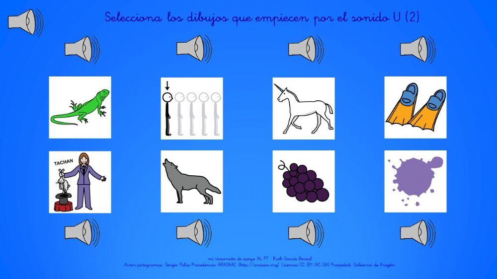 Jugamos con el sonido U 2
