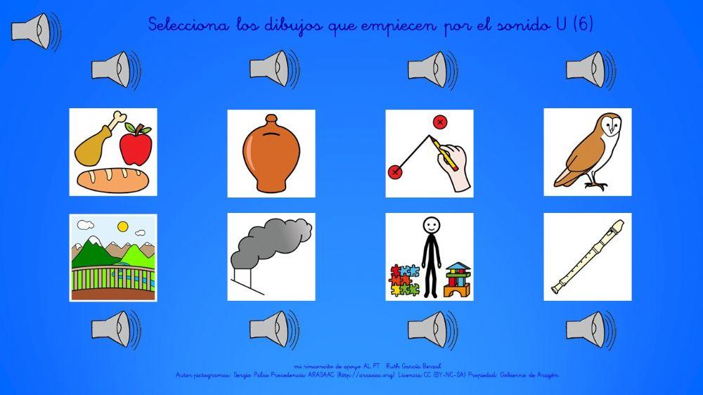 Jugamos con el sonido U 6