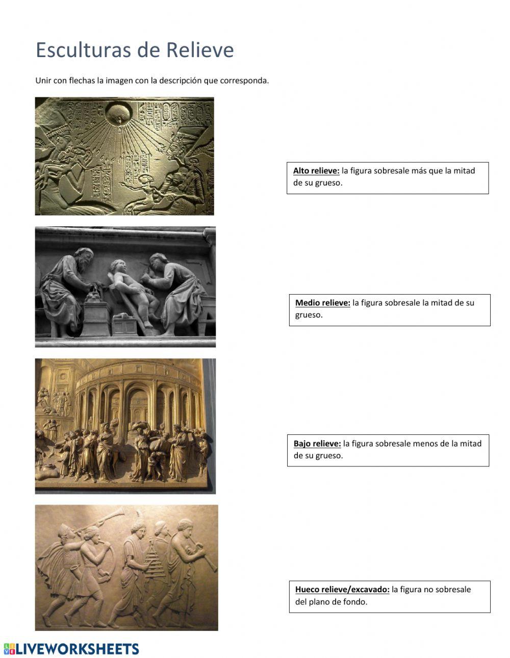 Esculturas de Relieve