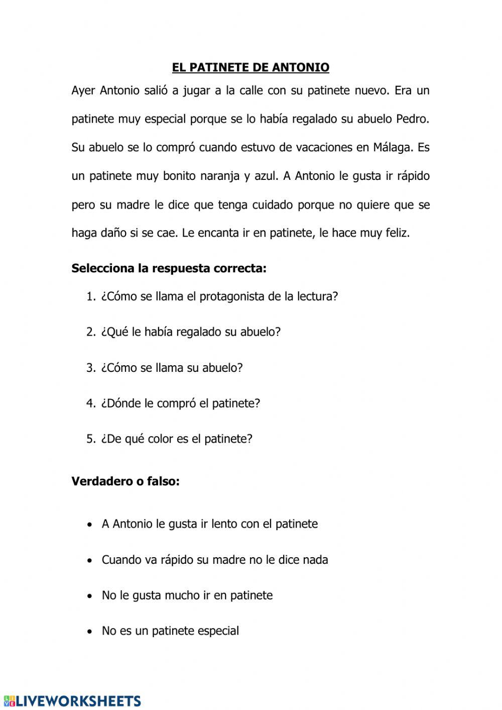 Comprensión lectora