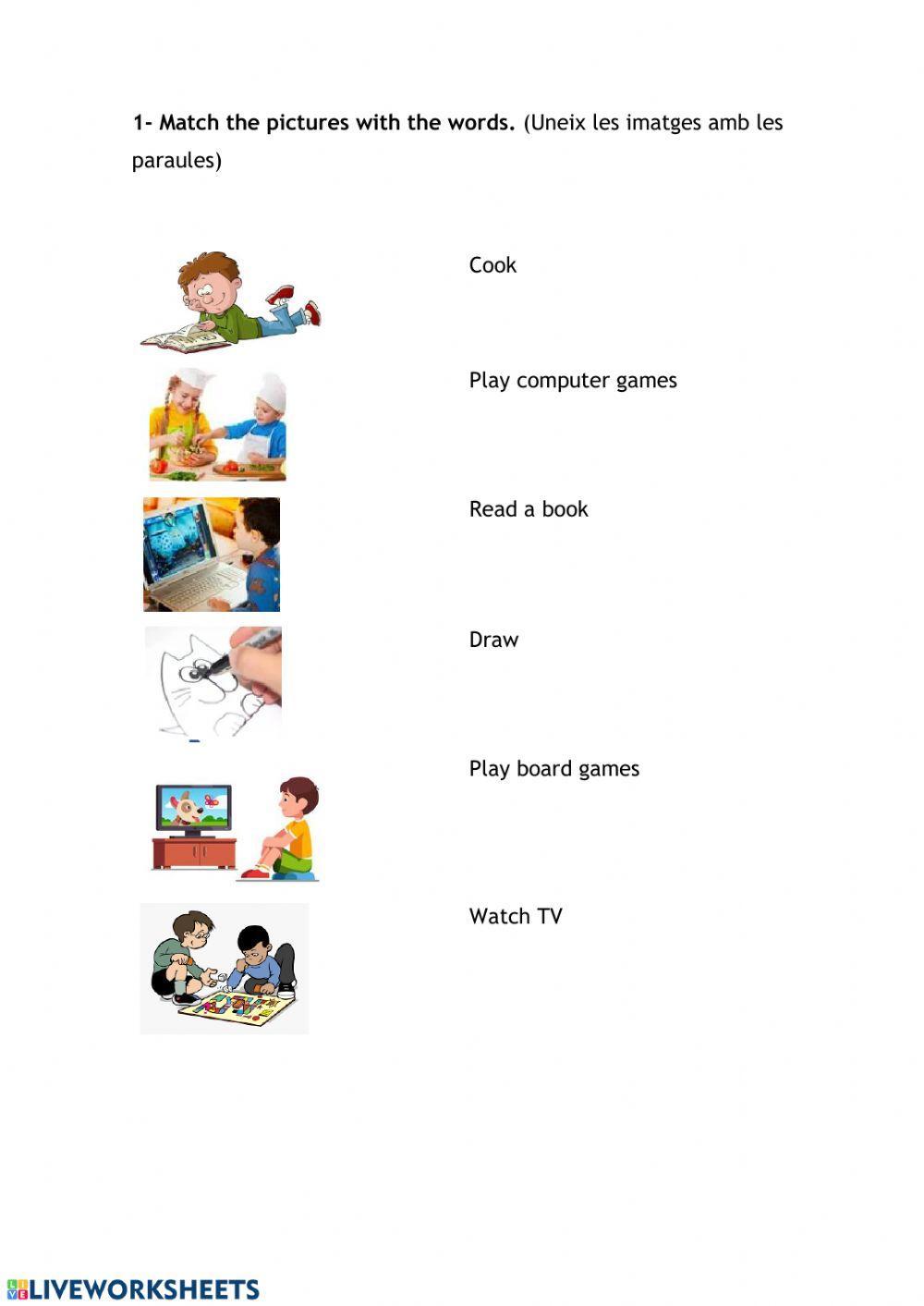 What do you do at home?