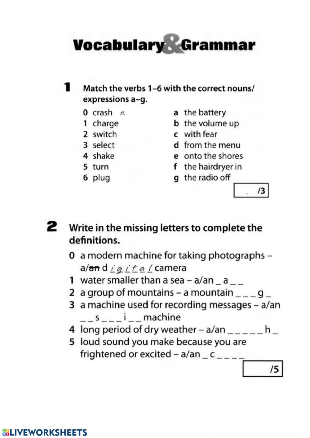Pre Inter - Final Test