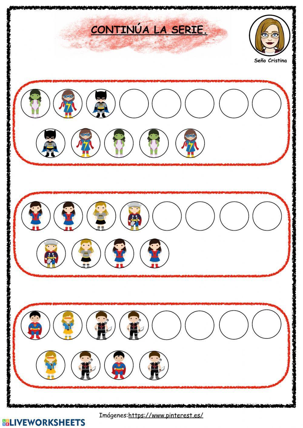 Sigue la serie superhéroes 2