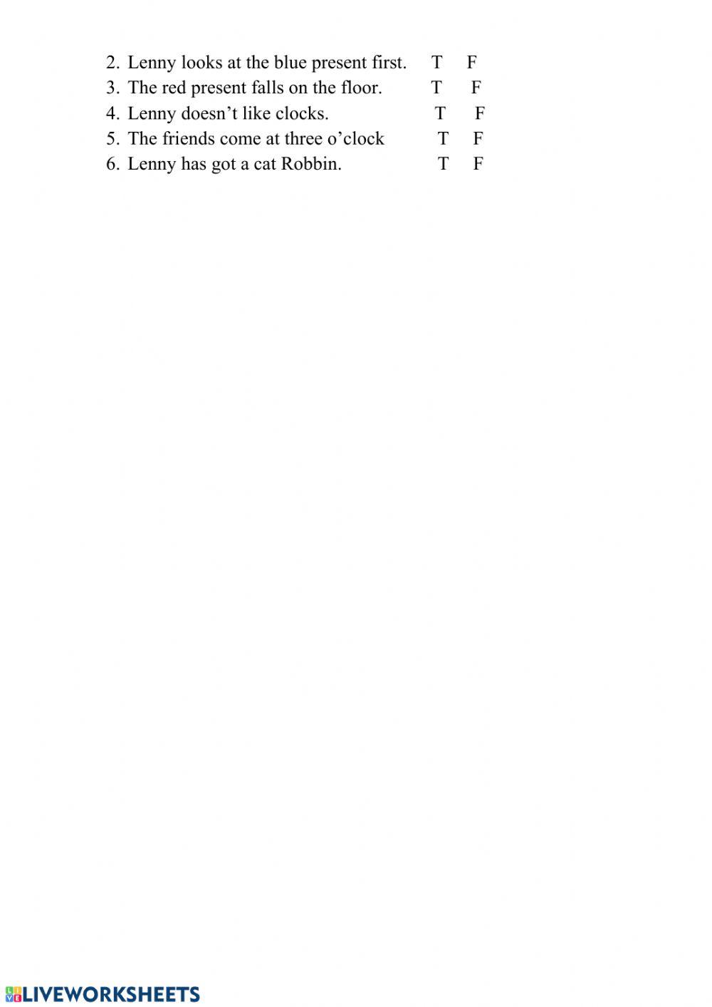 Reading Comprehension