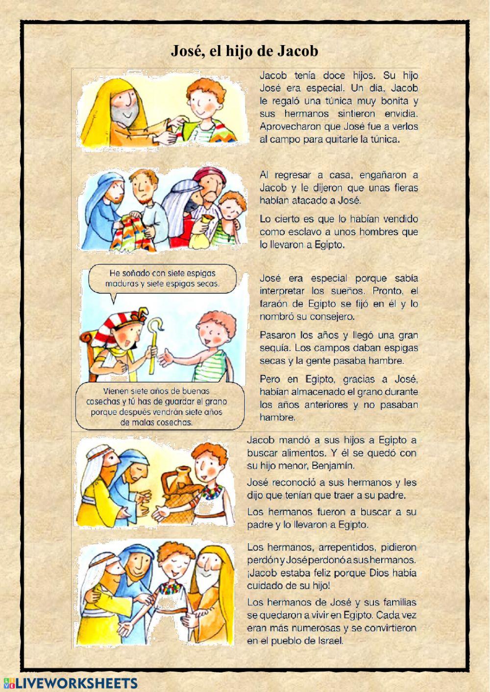 José,el hijo de Jacob 2º