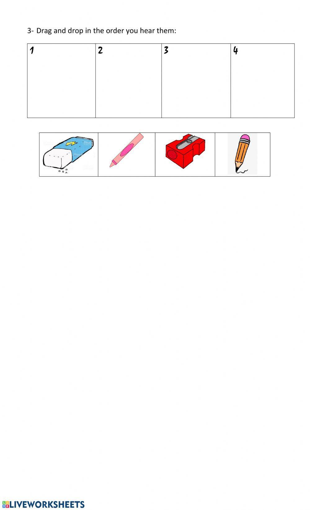 It's time for the English class