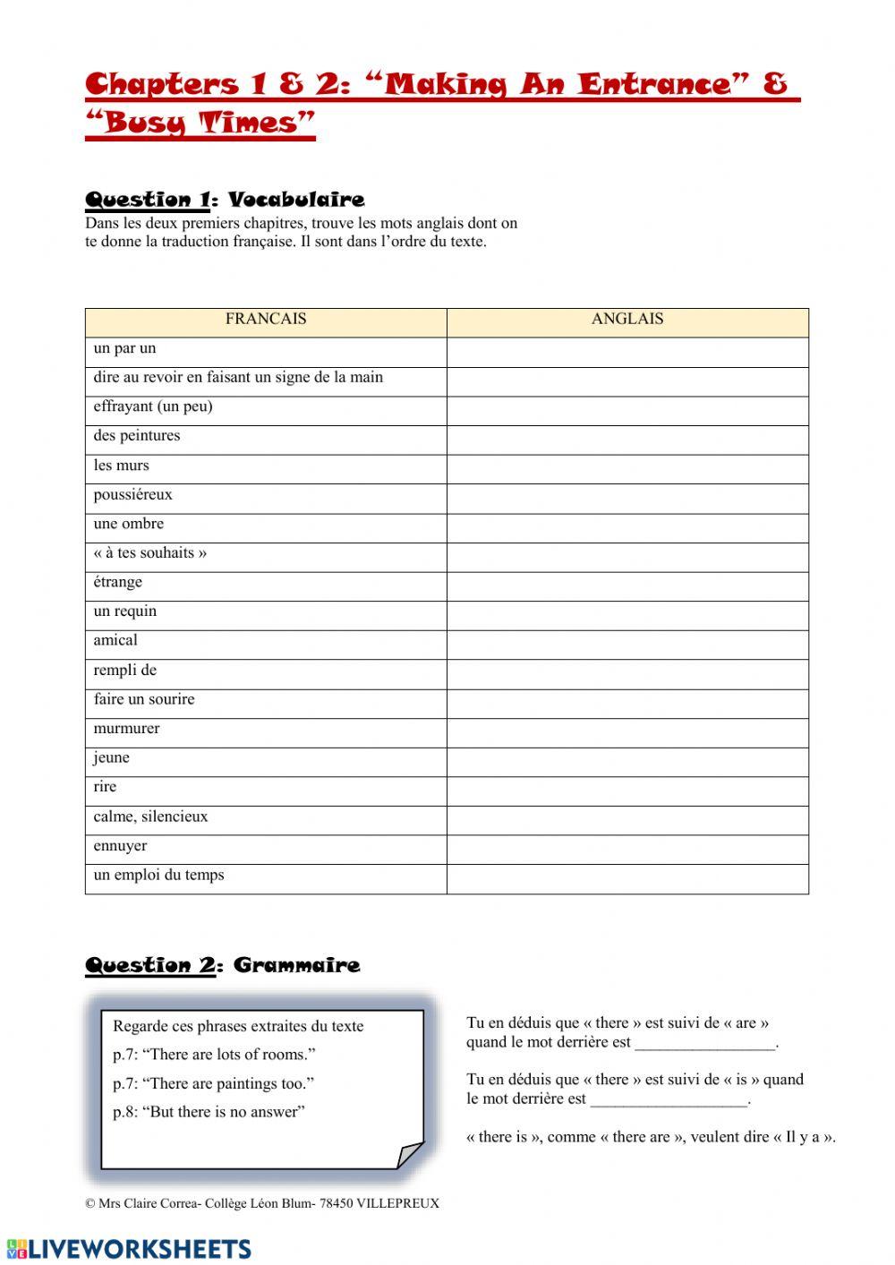 Welcome To Star School- Chapters 1-2