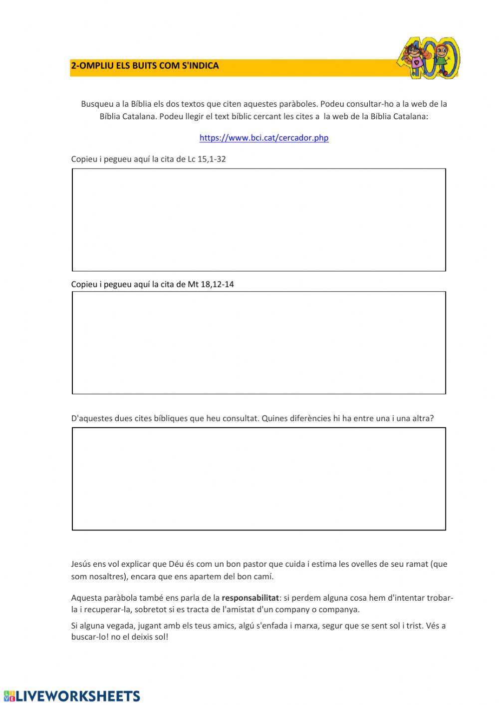 Paràbola de l'Ovella perduda