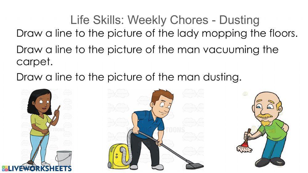 Chore Dusting