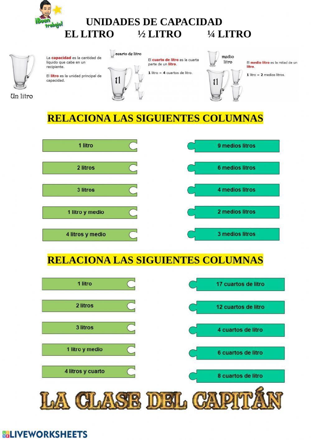 Unidades de capacidad