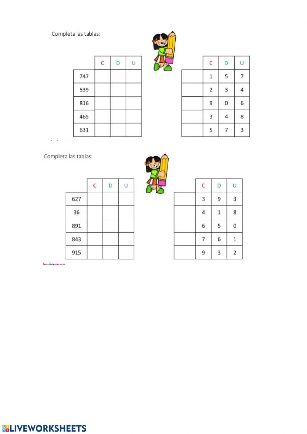 Descomposición numérica