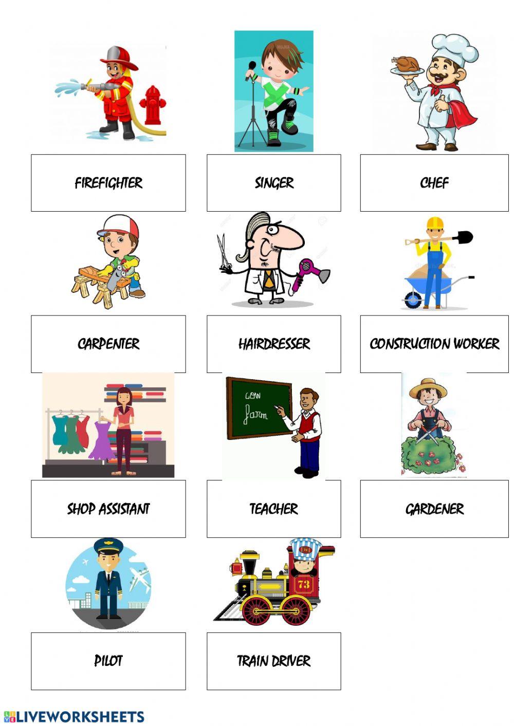 Jobs and occupations