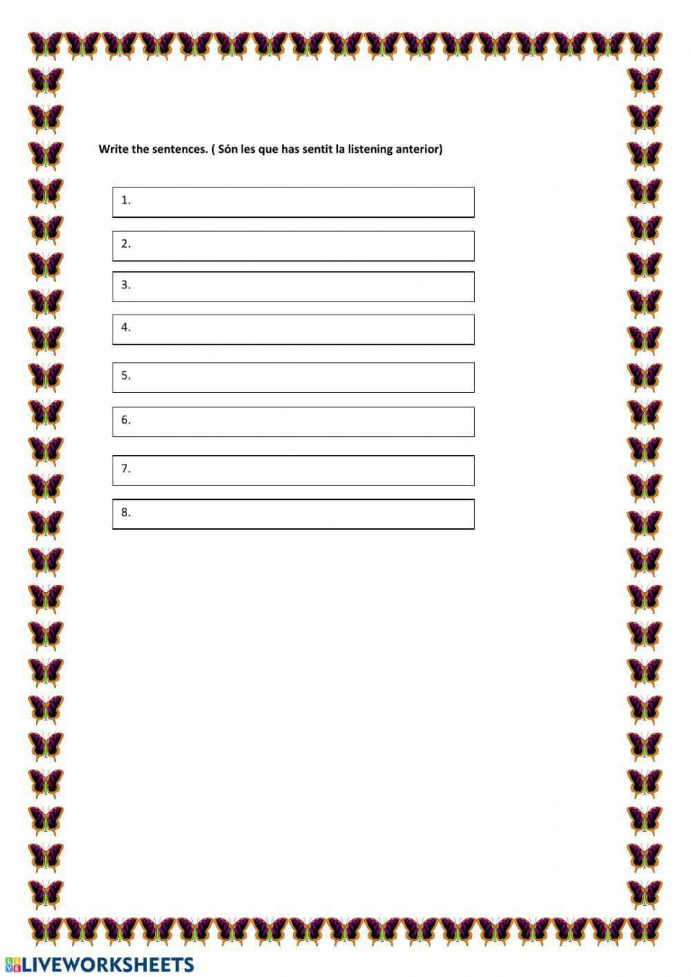 Camp Clothes Vocabulary 3rd- 4th grade