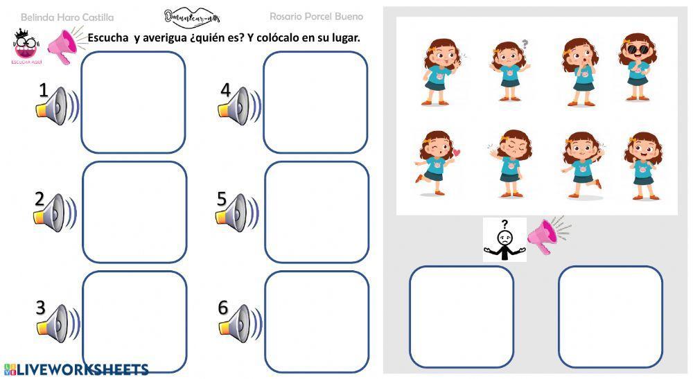 Descripción de personajes: niñas2 Descripción de personajes: niñas2
