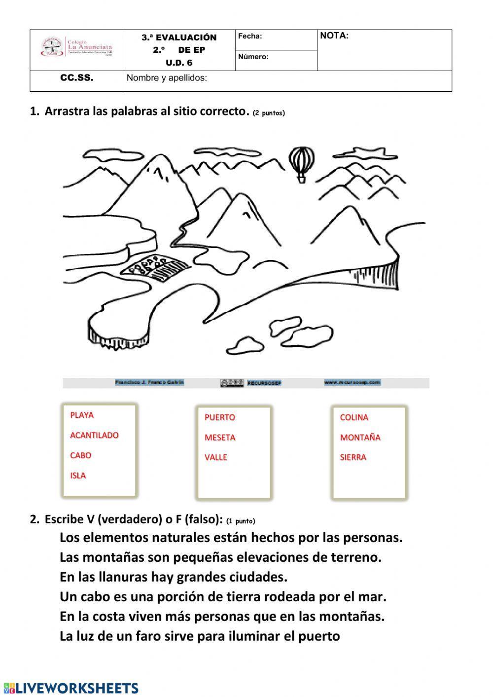 Prueba CC.SS. 2º ep