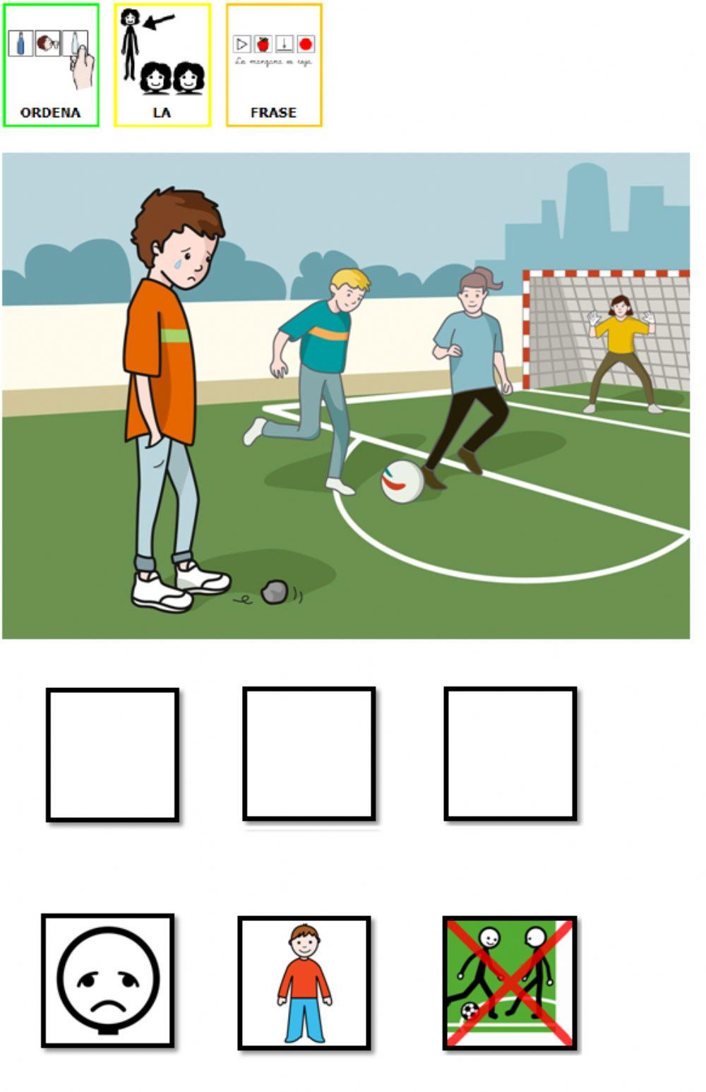 Ordena la frase de emociones