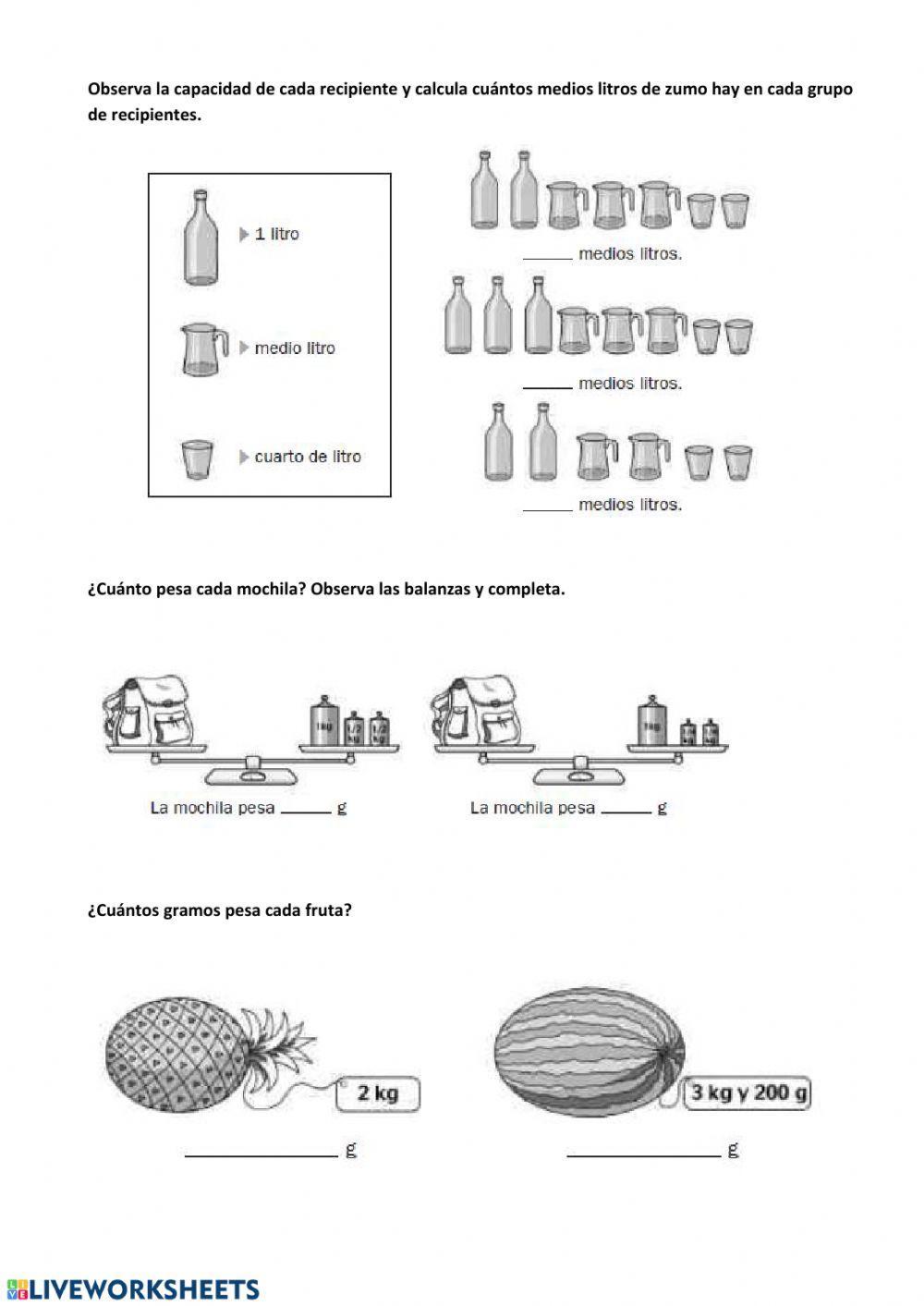Repaso de magnitudes