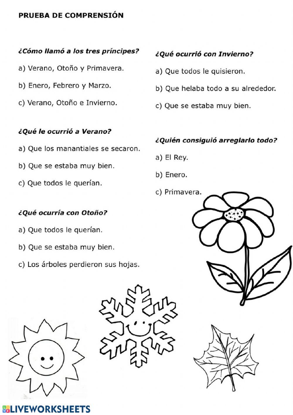 Comprensión lectora viernes 8 de mayo