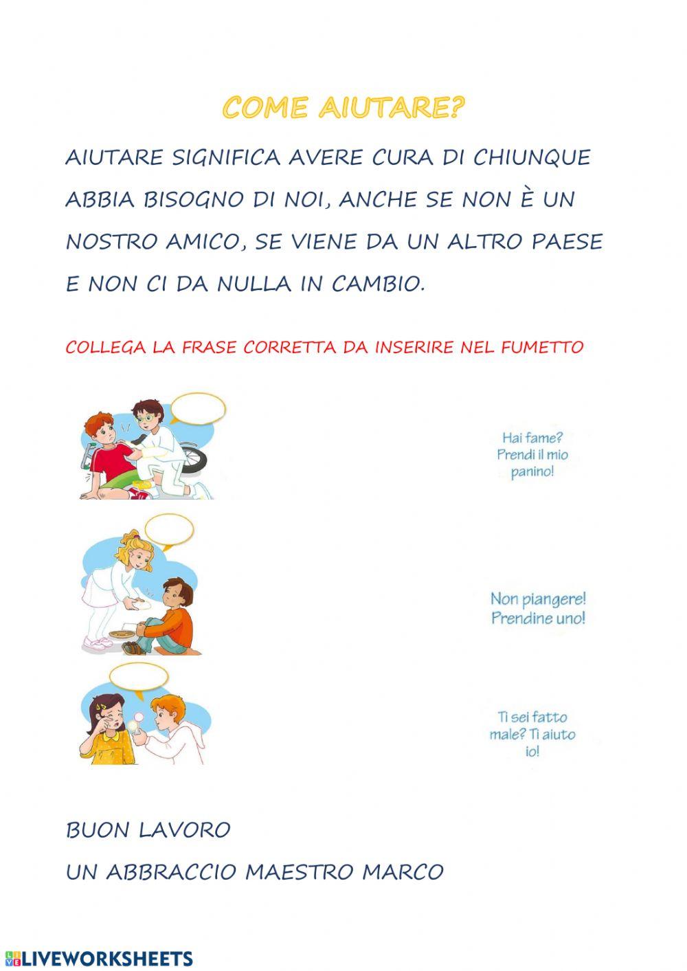 Come aiutare Come aiutare
