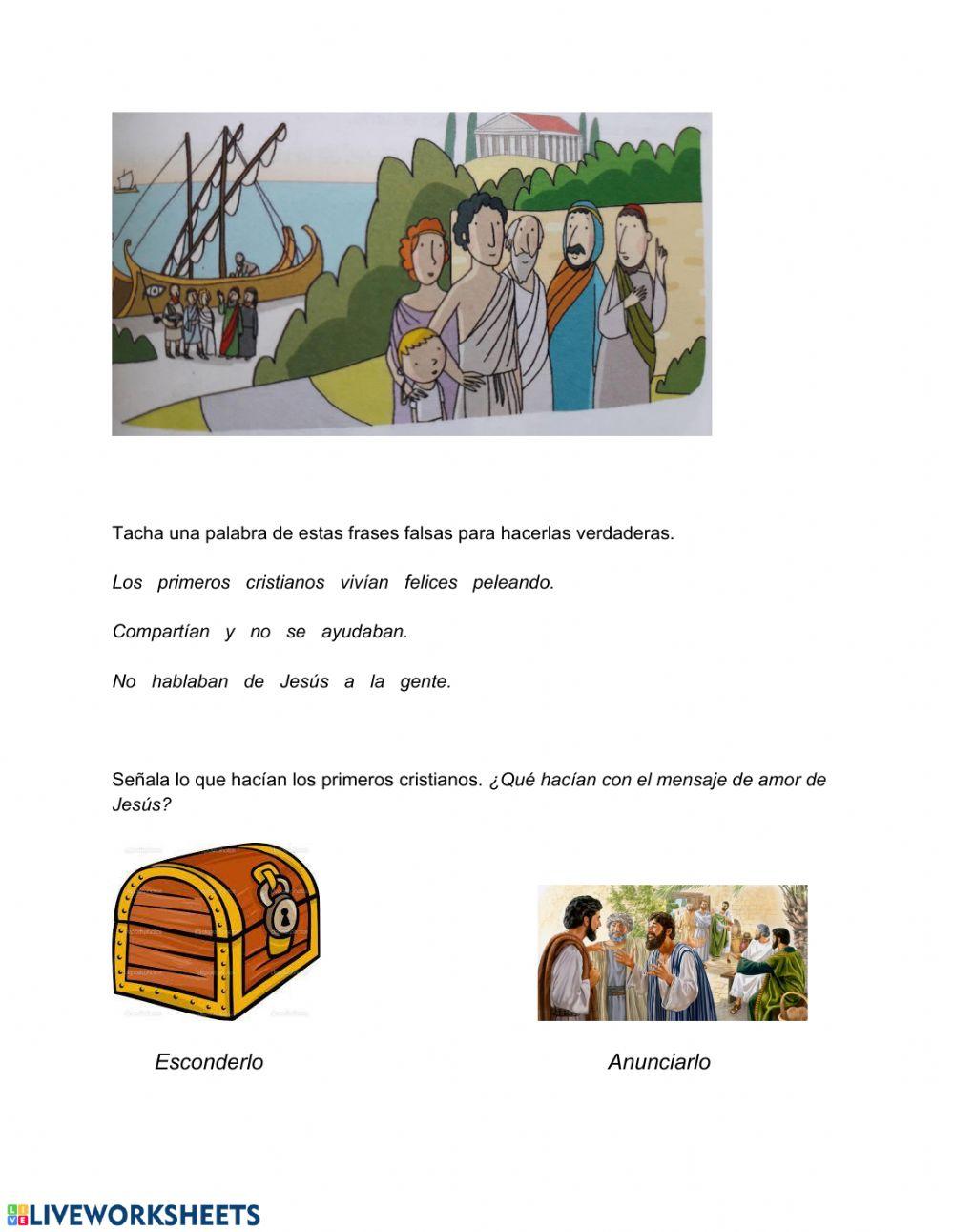 Vida de los primeros cristianos