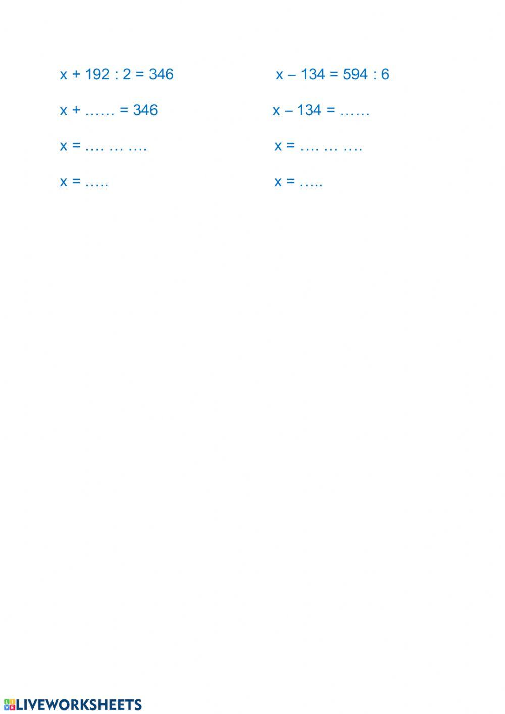Деление на числата до 1000