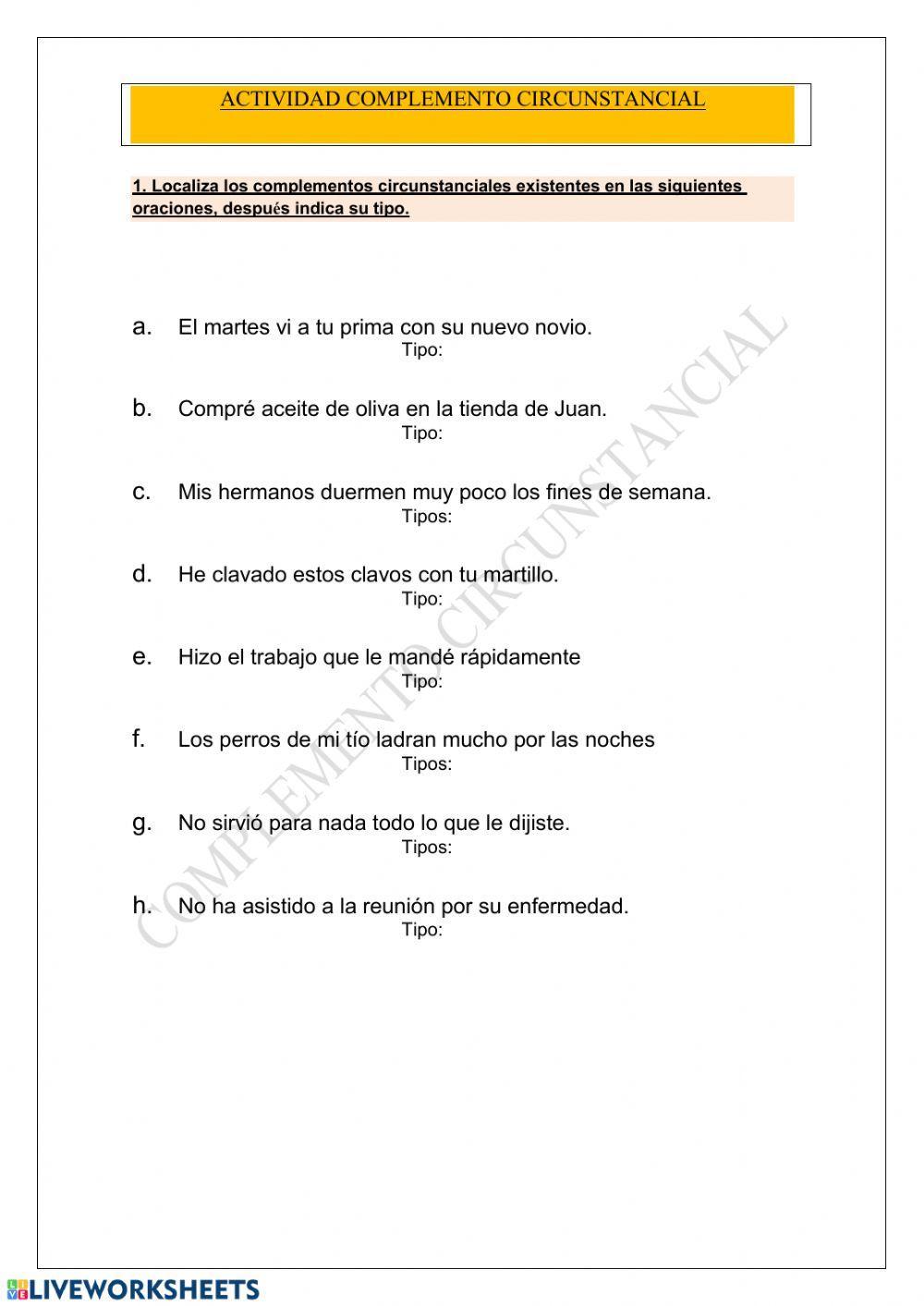 Complemento circunstancial