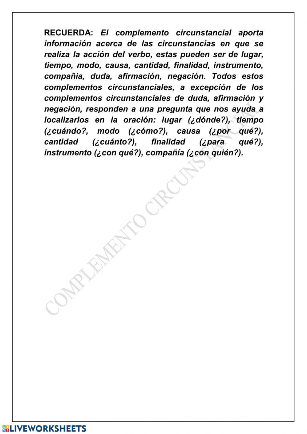 Complemento circunstancial