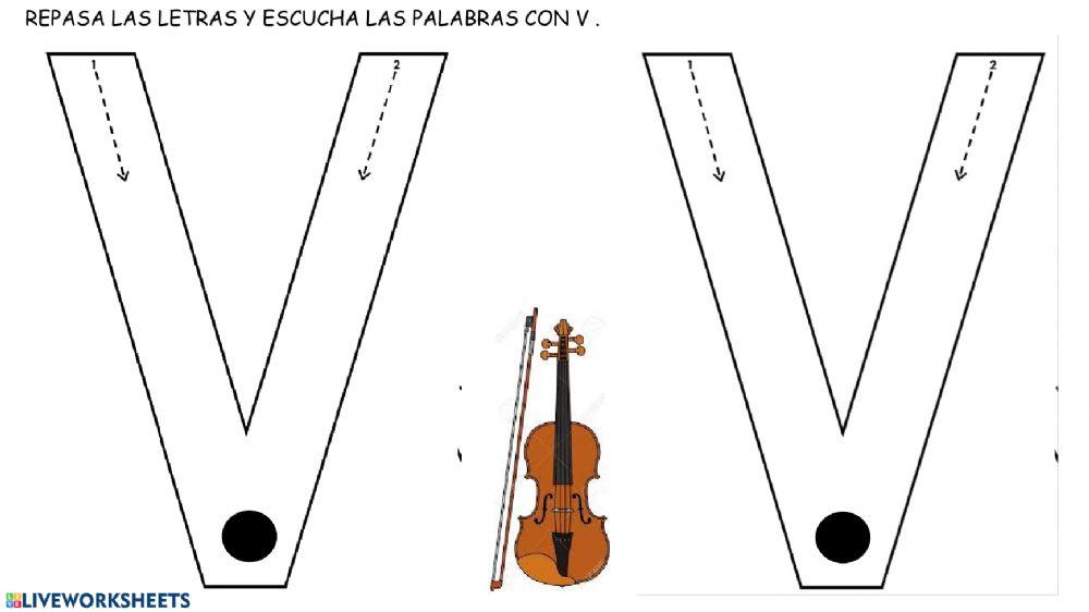 Letra v Letra v