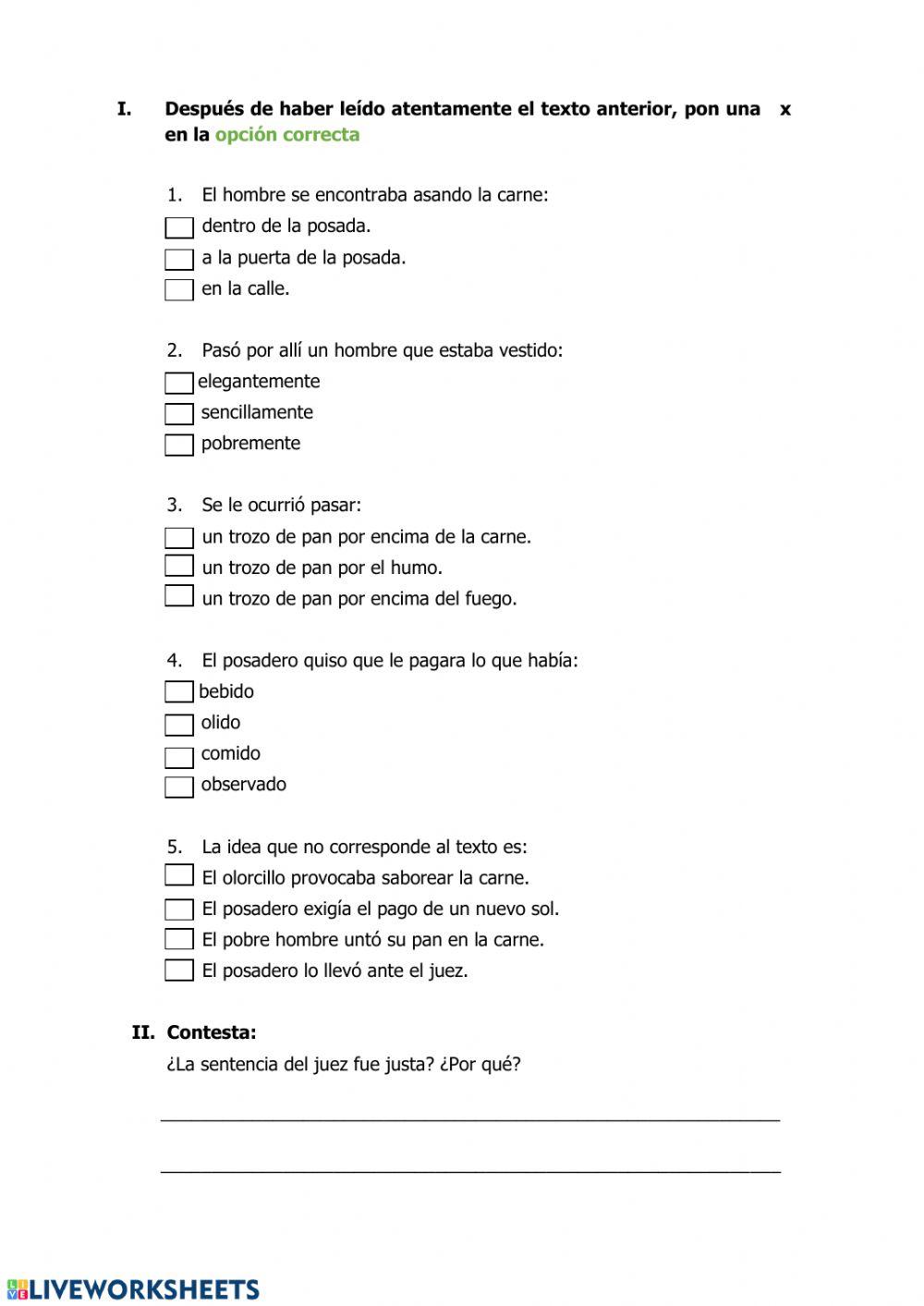 Comprensión lectora