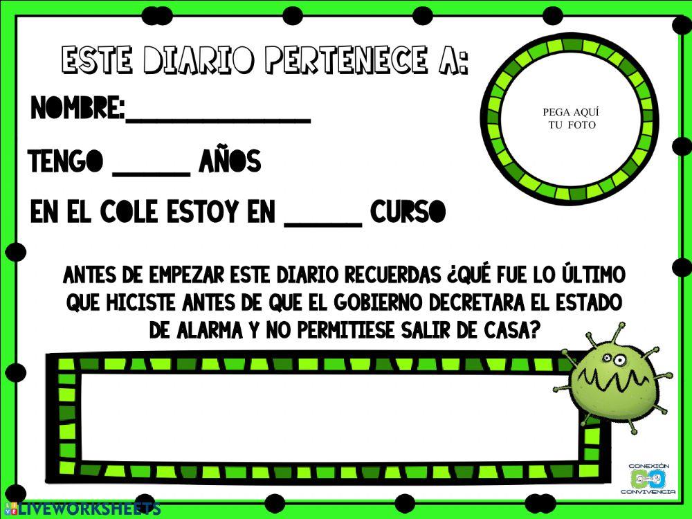 Diario Confinamiento Parte 1