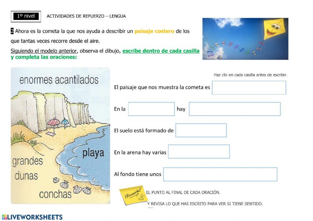 Descripción de un paisje