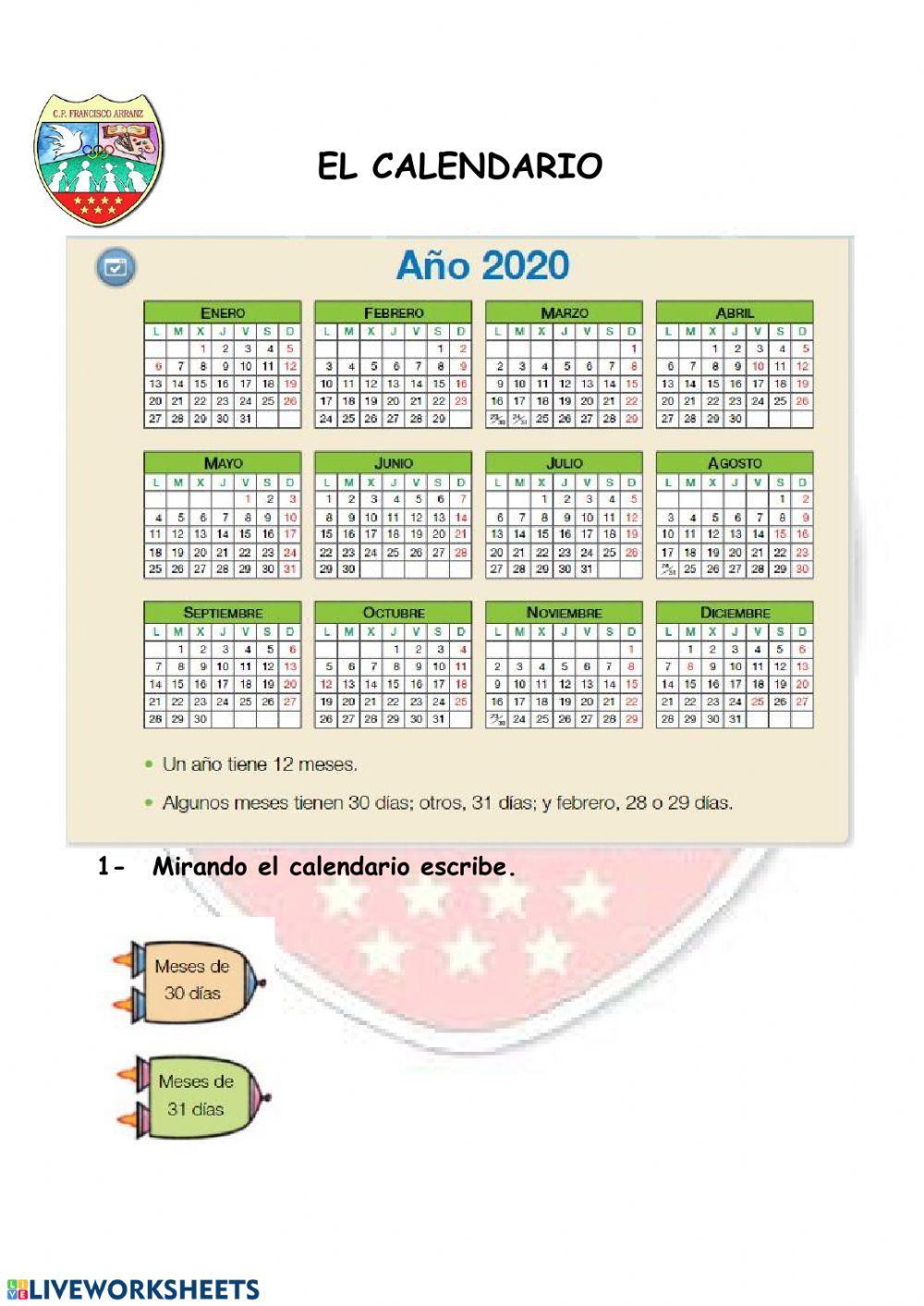 El calendario