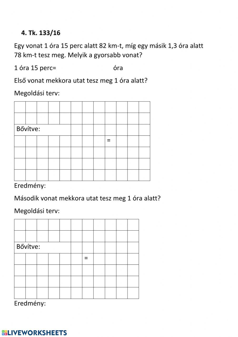 Osztás tizedes törttel