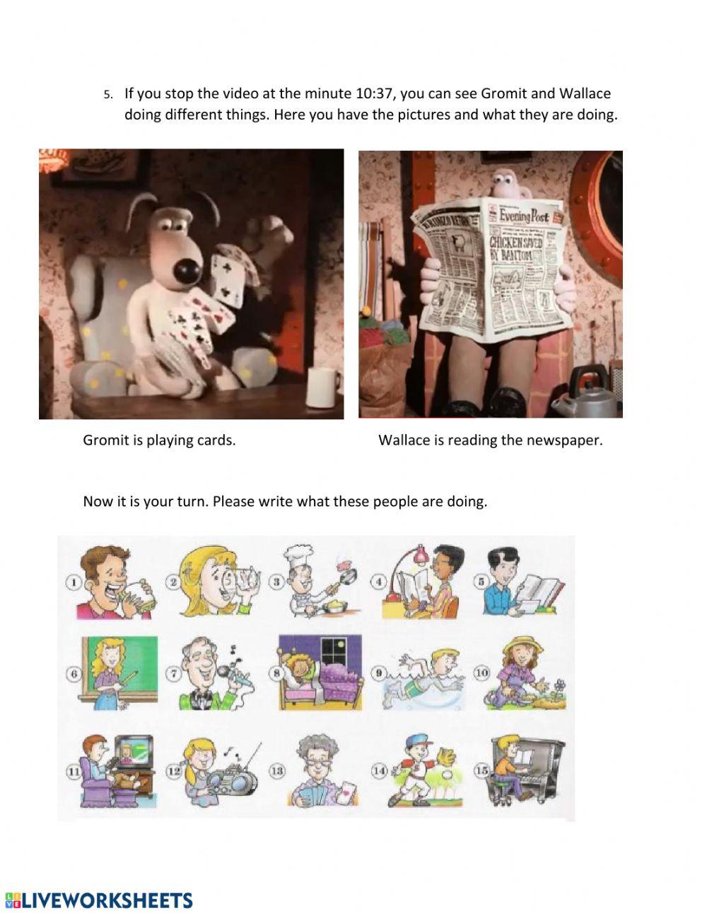 Film: A grand day out.