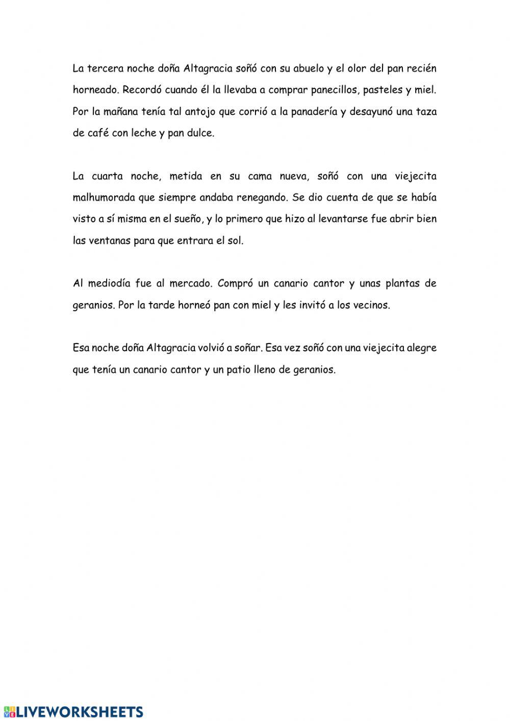 Comprensión lectora