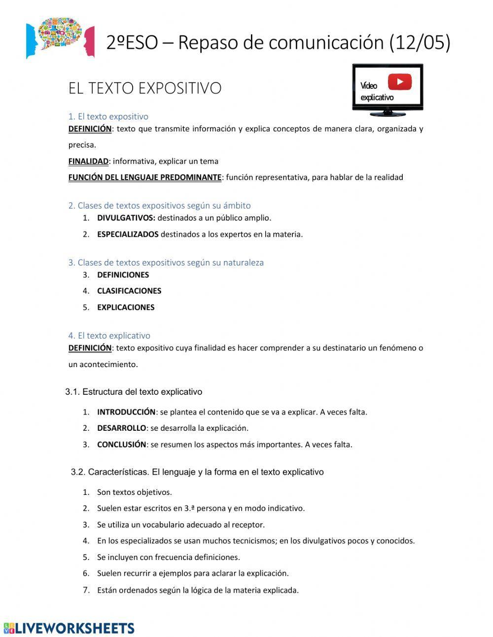 Repaso de comunicación II