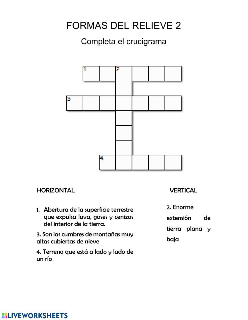 Formas del relieve 2