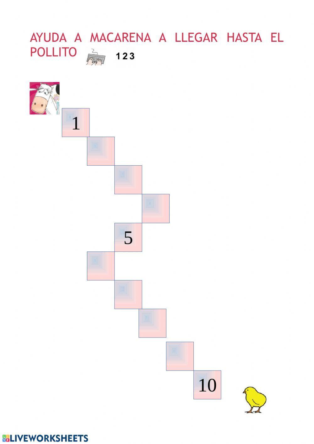 Cuadernillo la vaca que puso un huevo nivel 1