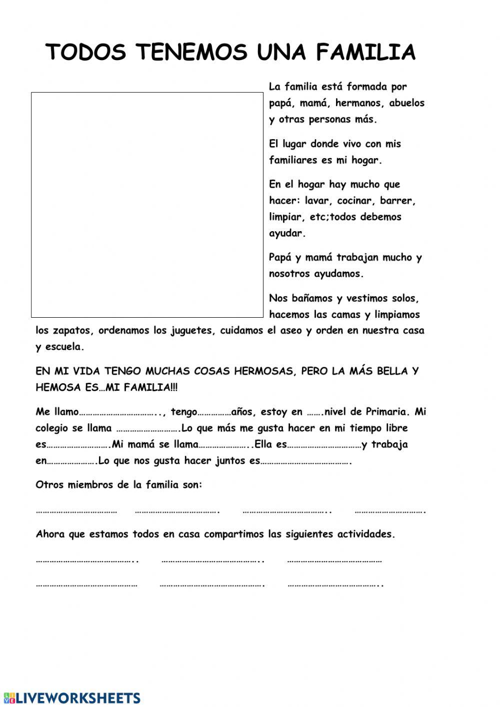 Todos tenemos una familia