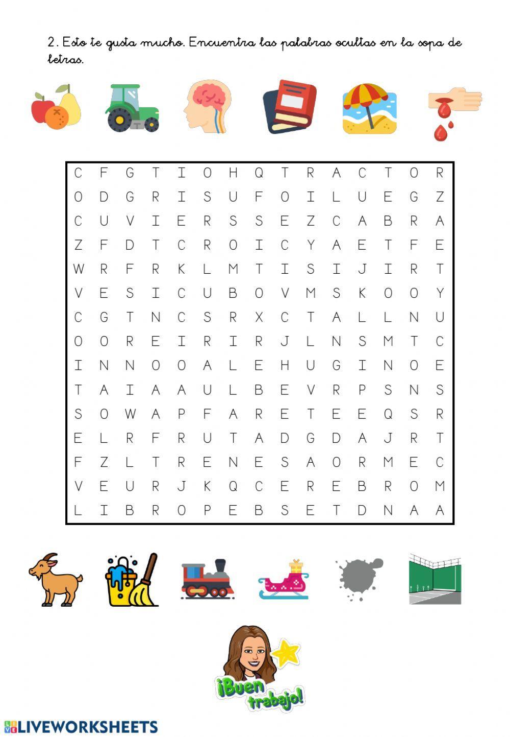 Trabajamos la escritura de sílabas trabadas vibrantes