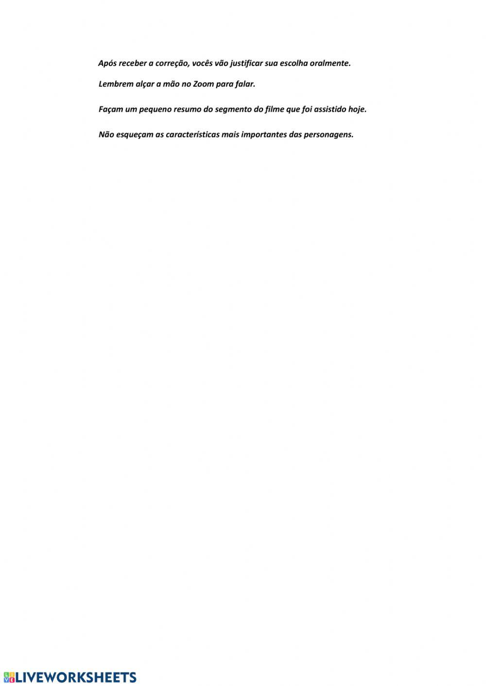 Compreensão do O ano em que meus pais saíram de férias 4°parte