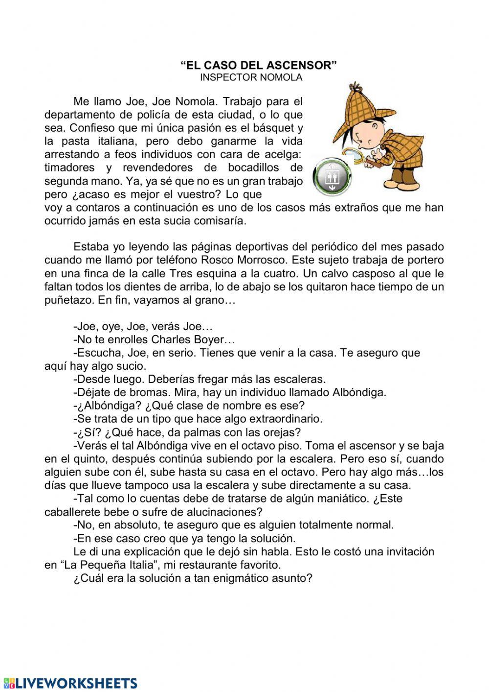 Comprensión lectora