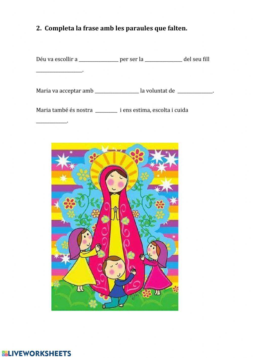 Mes de Maig - La Mare de Déu