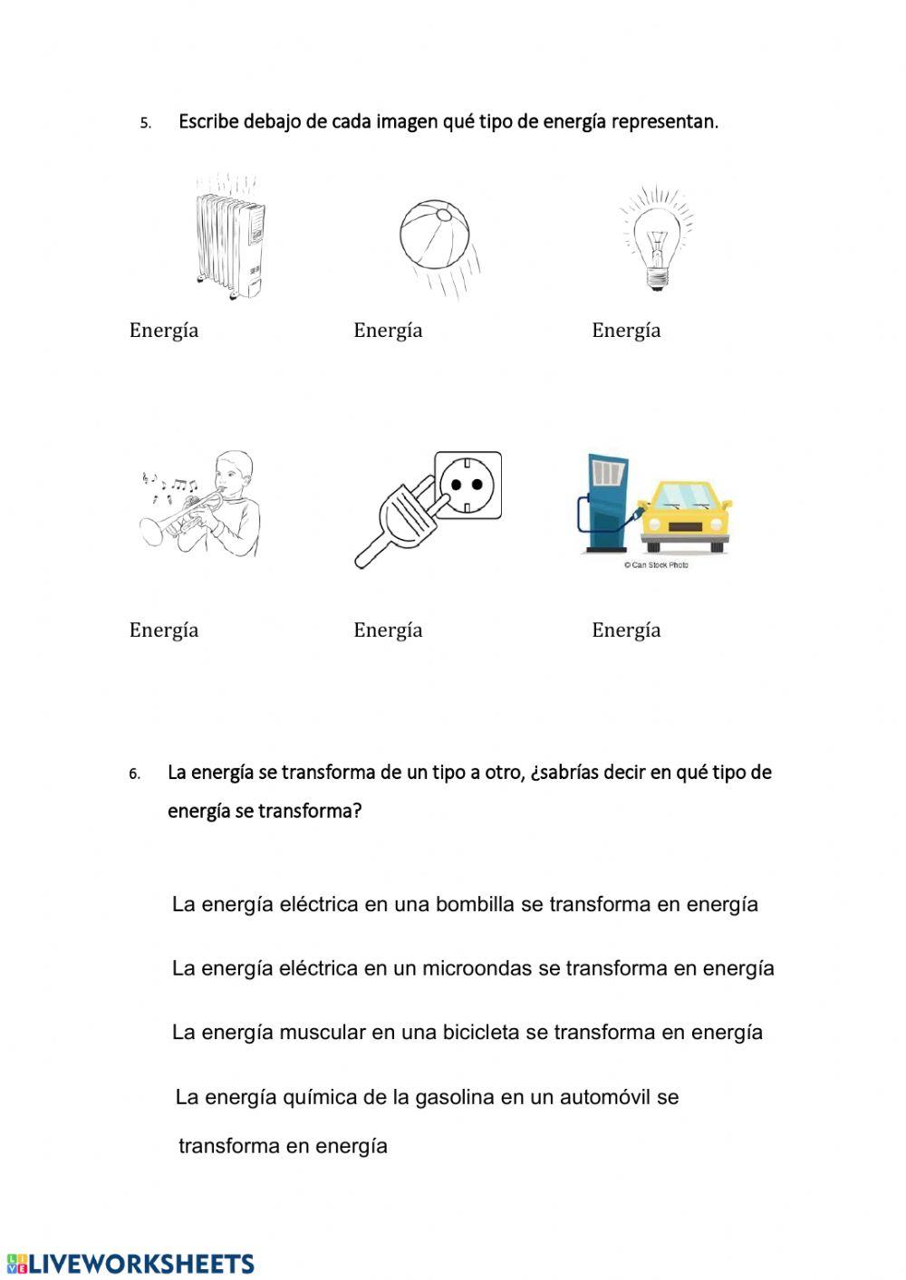 La materia y la energía