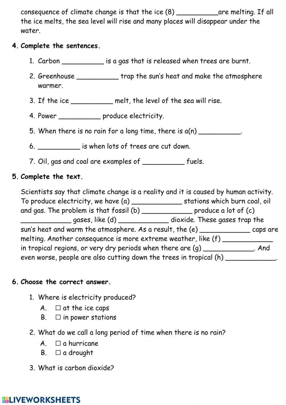 Passive Voice - Environment