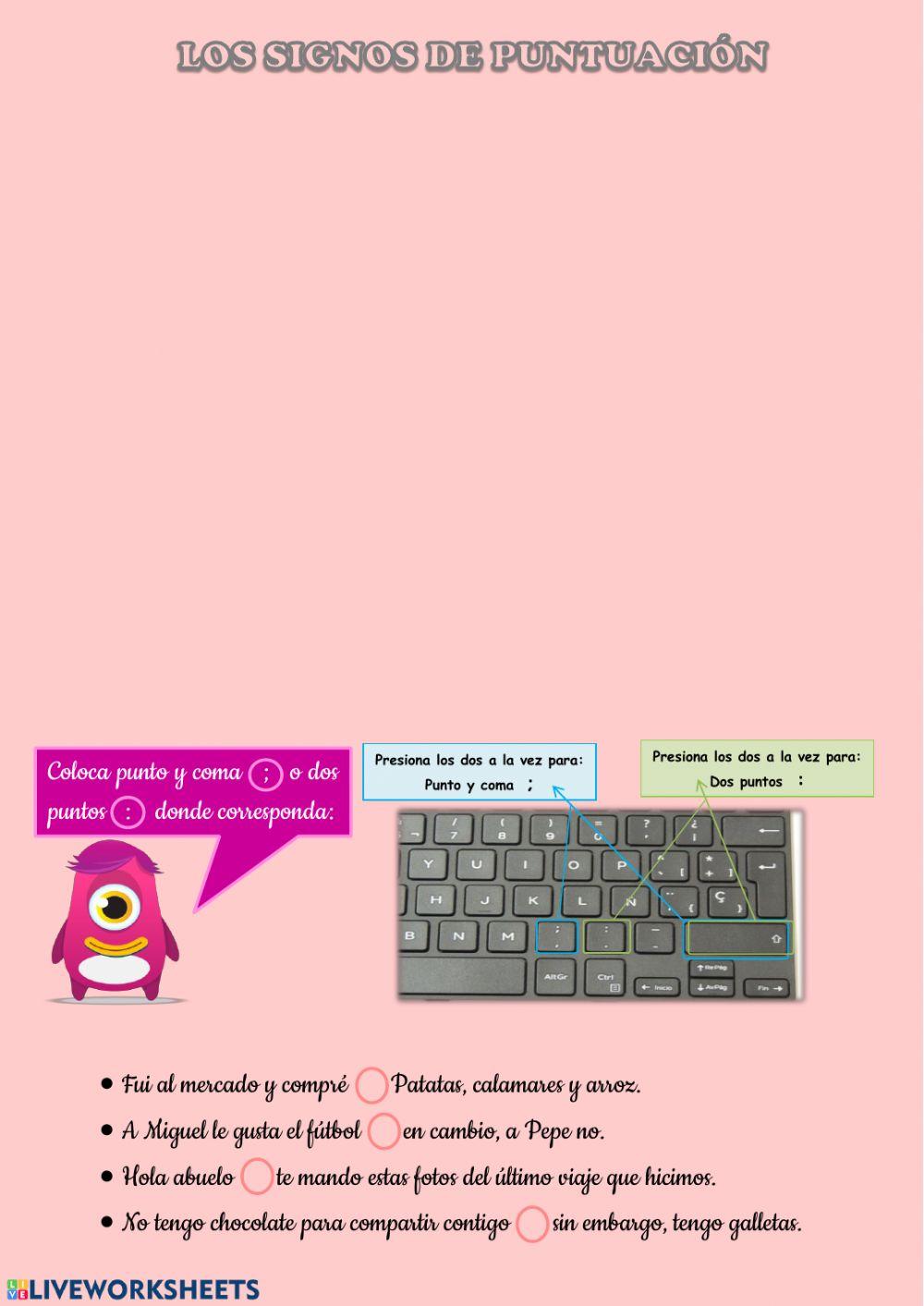 Signos de puntuación