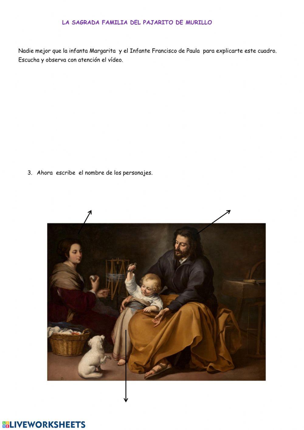 María en el museo del prado