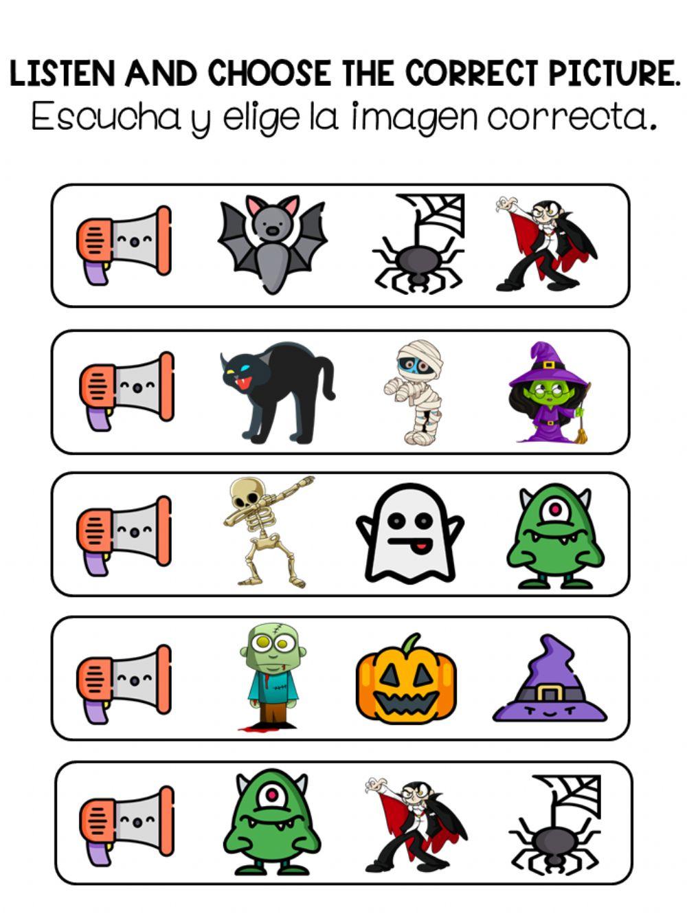 Listen and choose the correct one