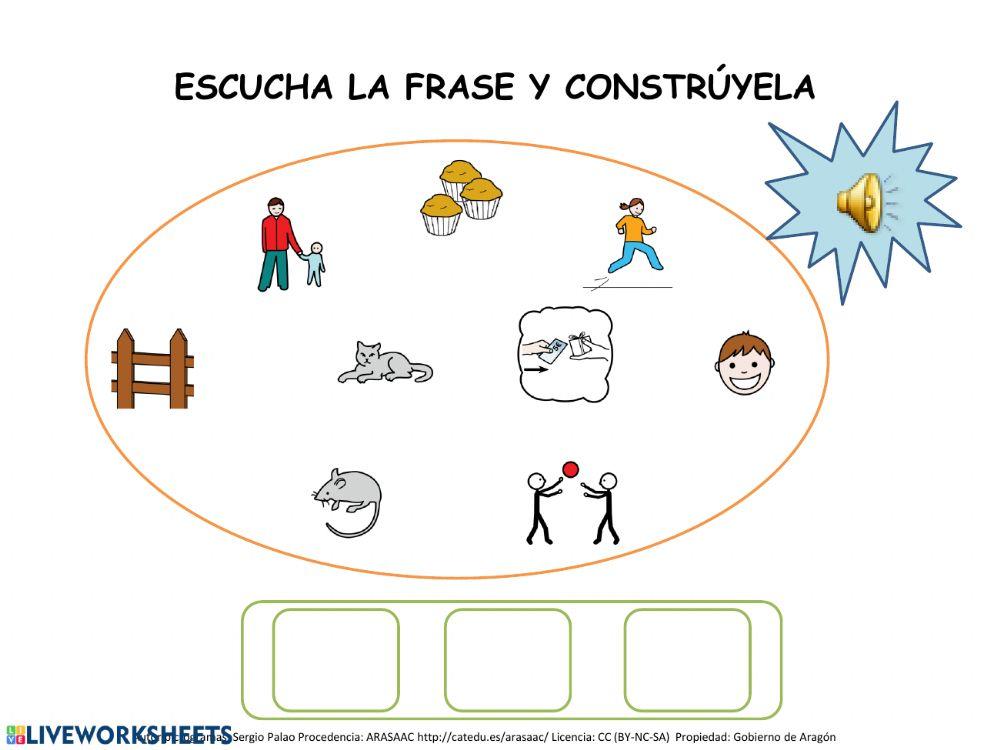 Elaboración de frases