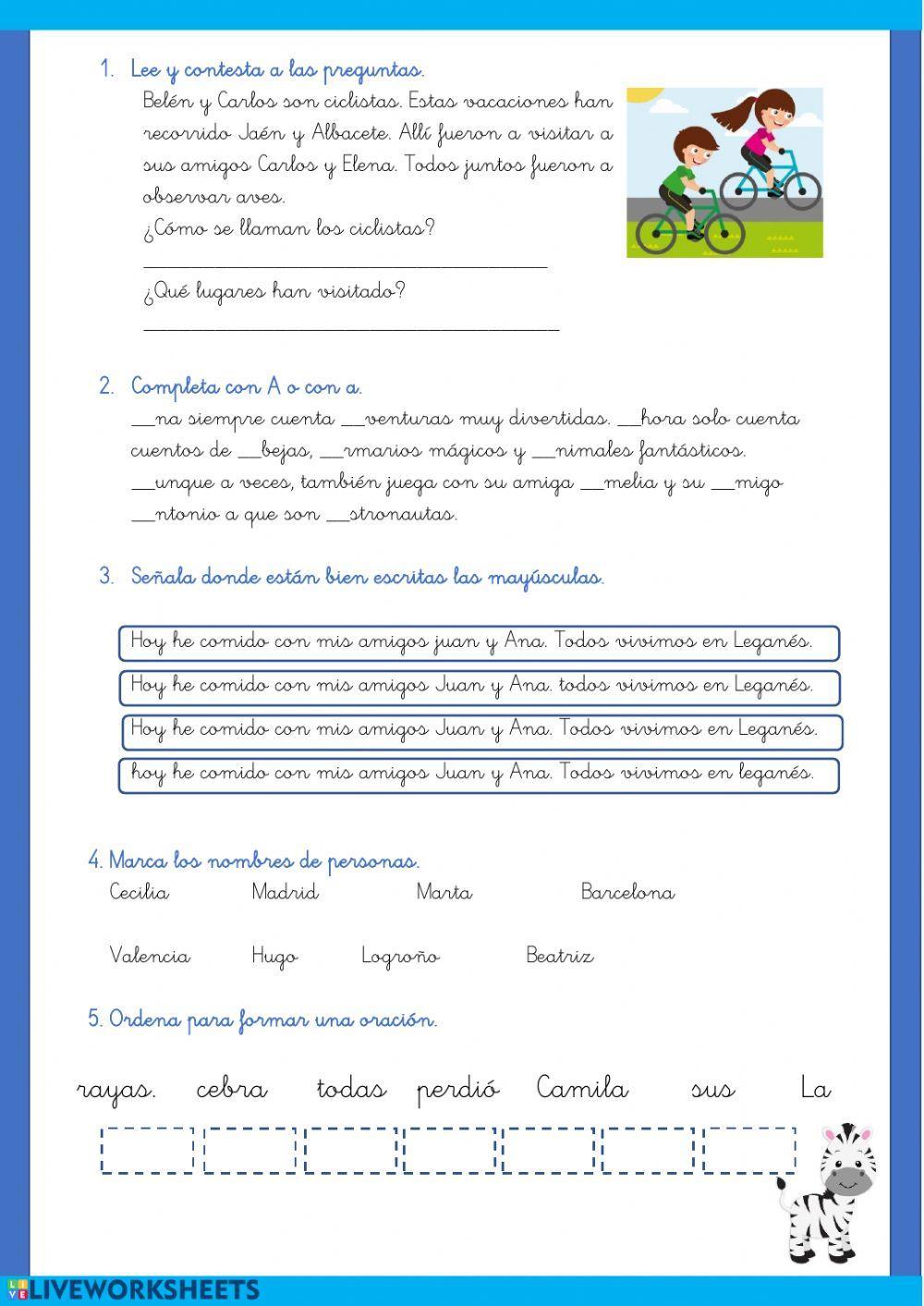 165738 uso de may sculas gimaguari liveworksheets